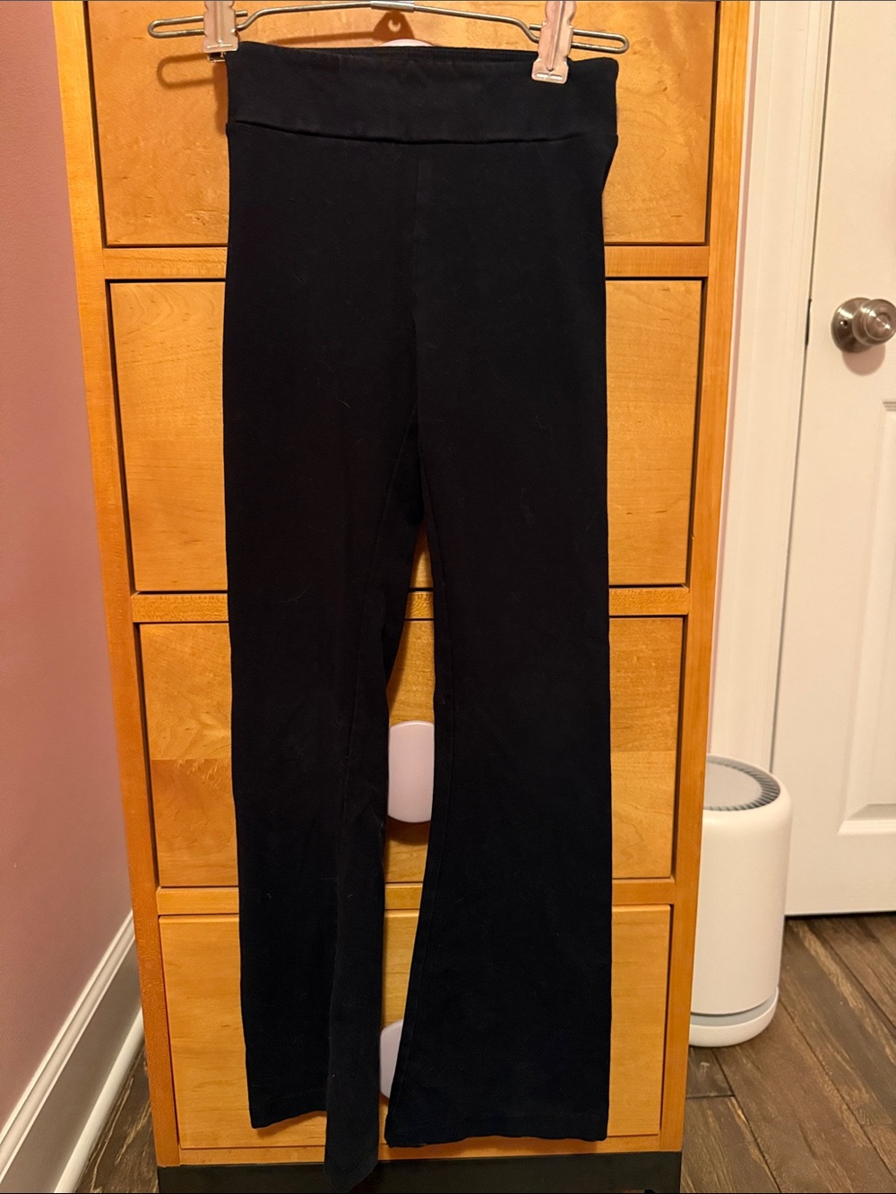 3 for $15 - Cat & Jack Black Girls Slim 6/7 Stretch Flare Leggings